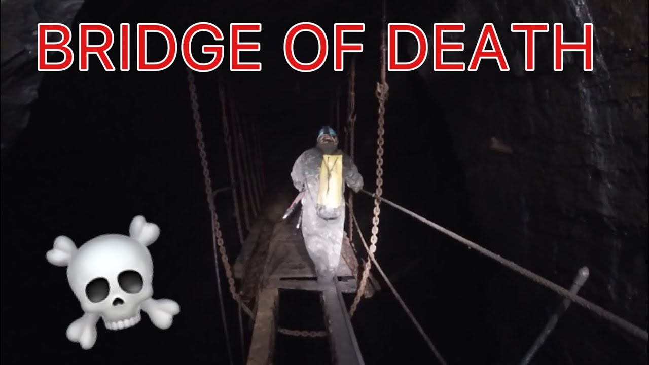BRIDGE OF DEATH - Exploring the Vast Slate Mine in Wales U.K.