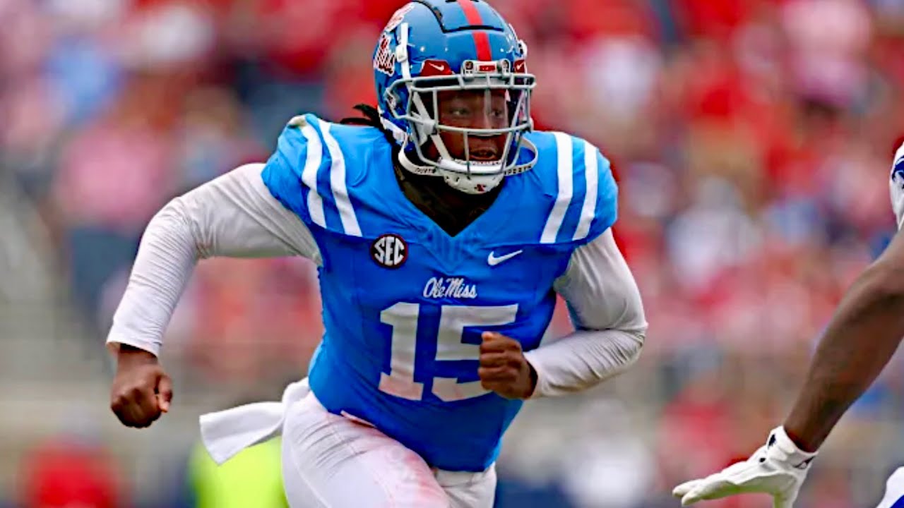 Jared Ivey College Football Highlights💥| Ole Miss EDGE | NFL Draft Film