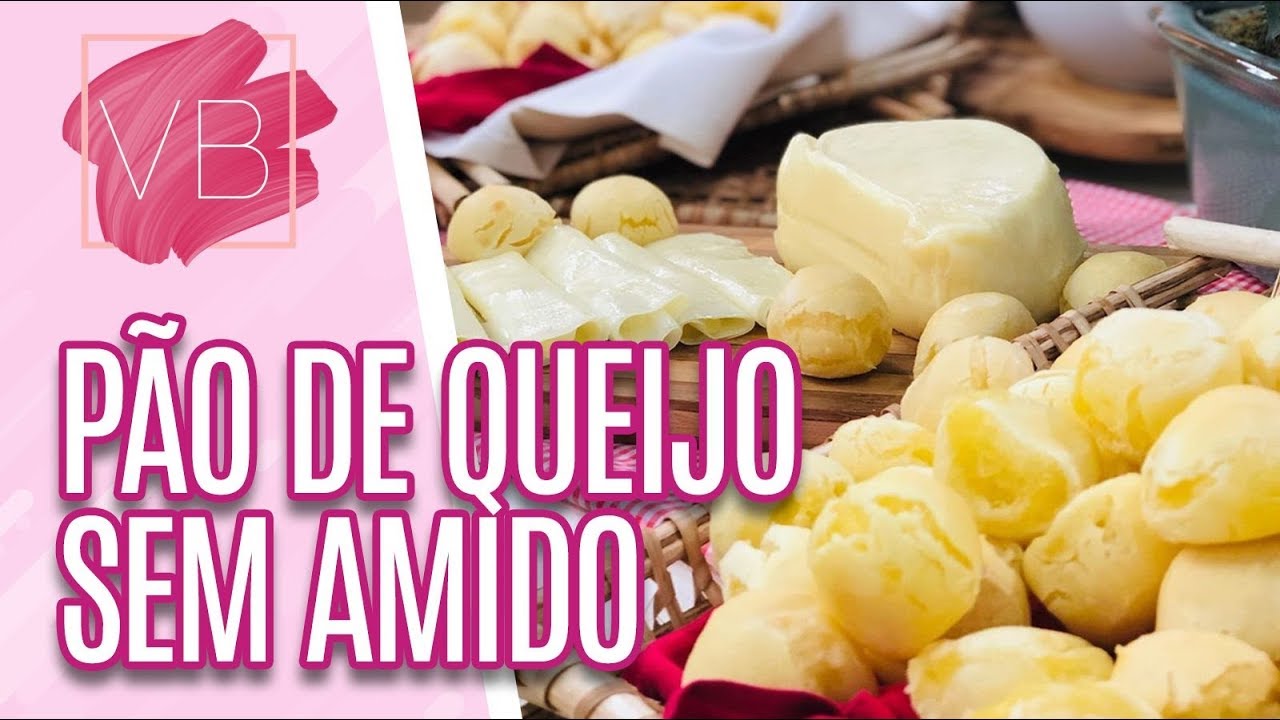 Pão de queijo sem amido - Você Bonita (07/11/19)
