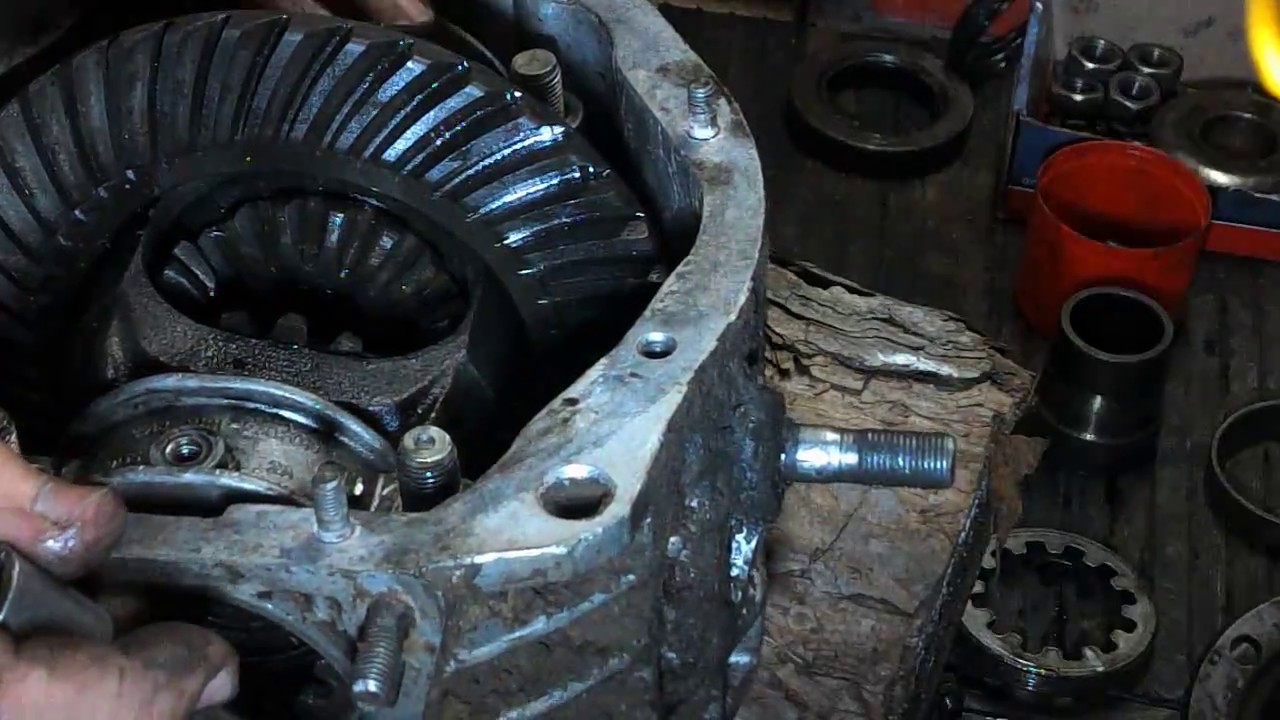 repair differential gear lada niva vaz-2121