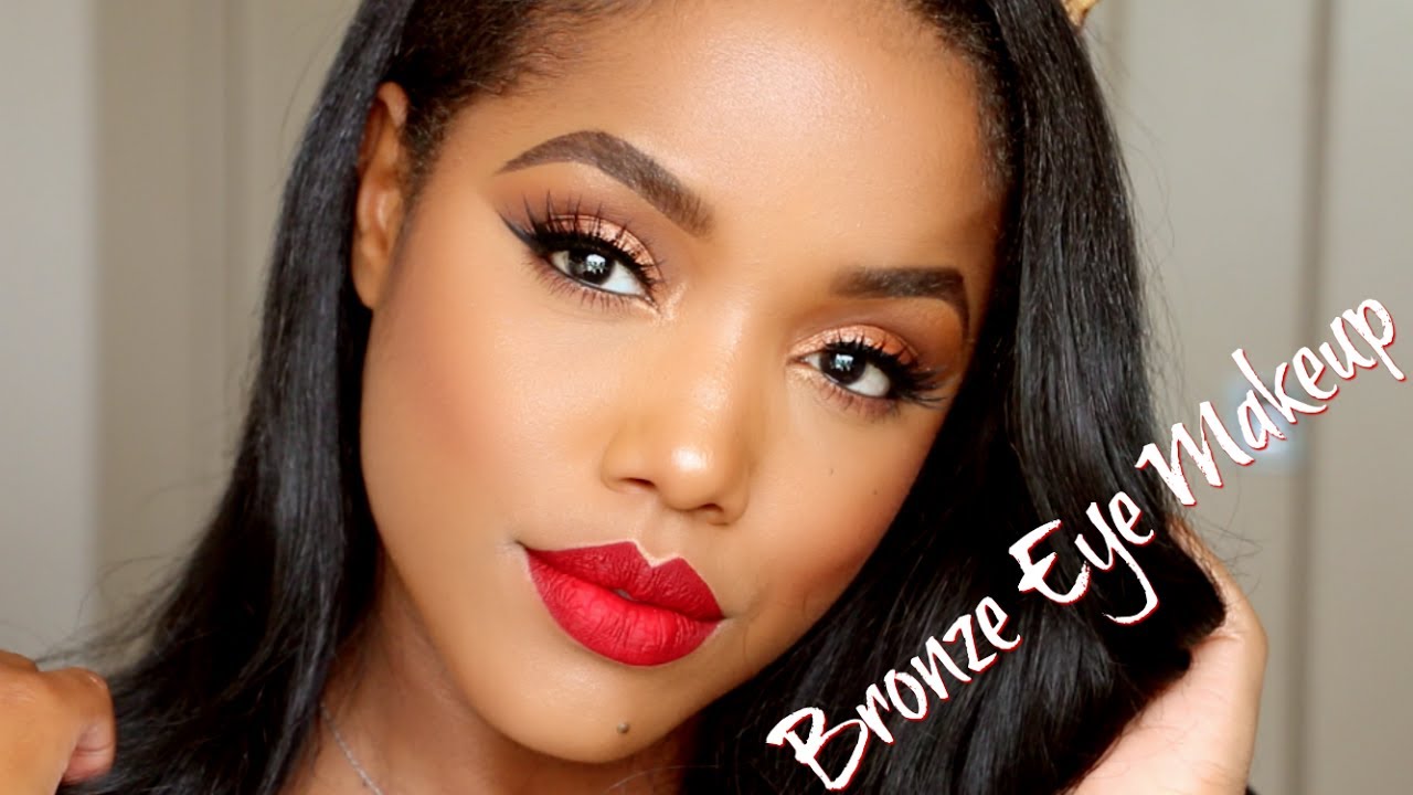 Bronze Eye Makeup Tutorial | Ellarie