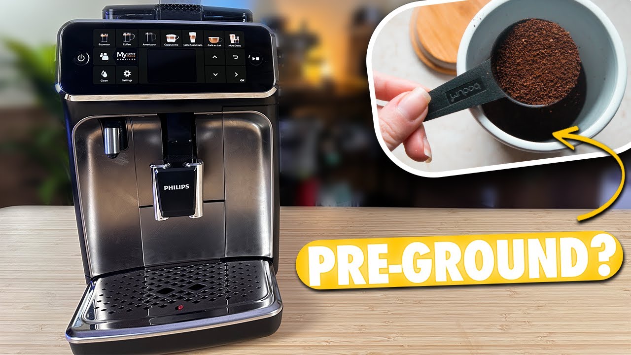 The Philips Pre-Ground Coffee Feature Explained (What Nobody Tells You)
