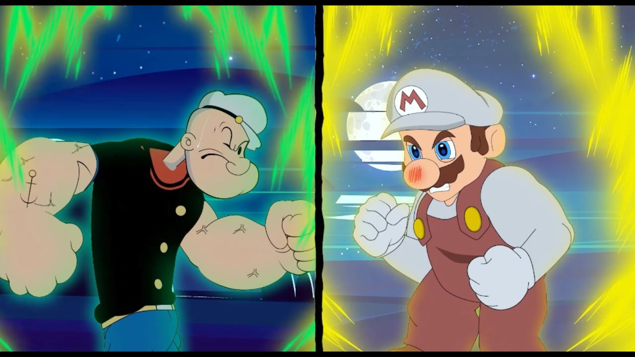 Super Mario Bros Tales - EPISODE 1 - Mario vs Popeye the sailor - This fight hide something strange