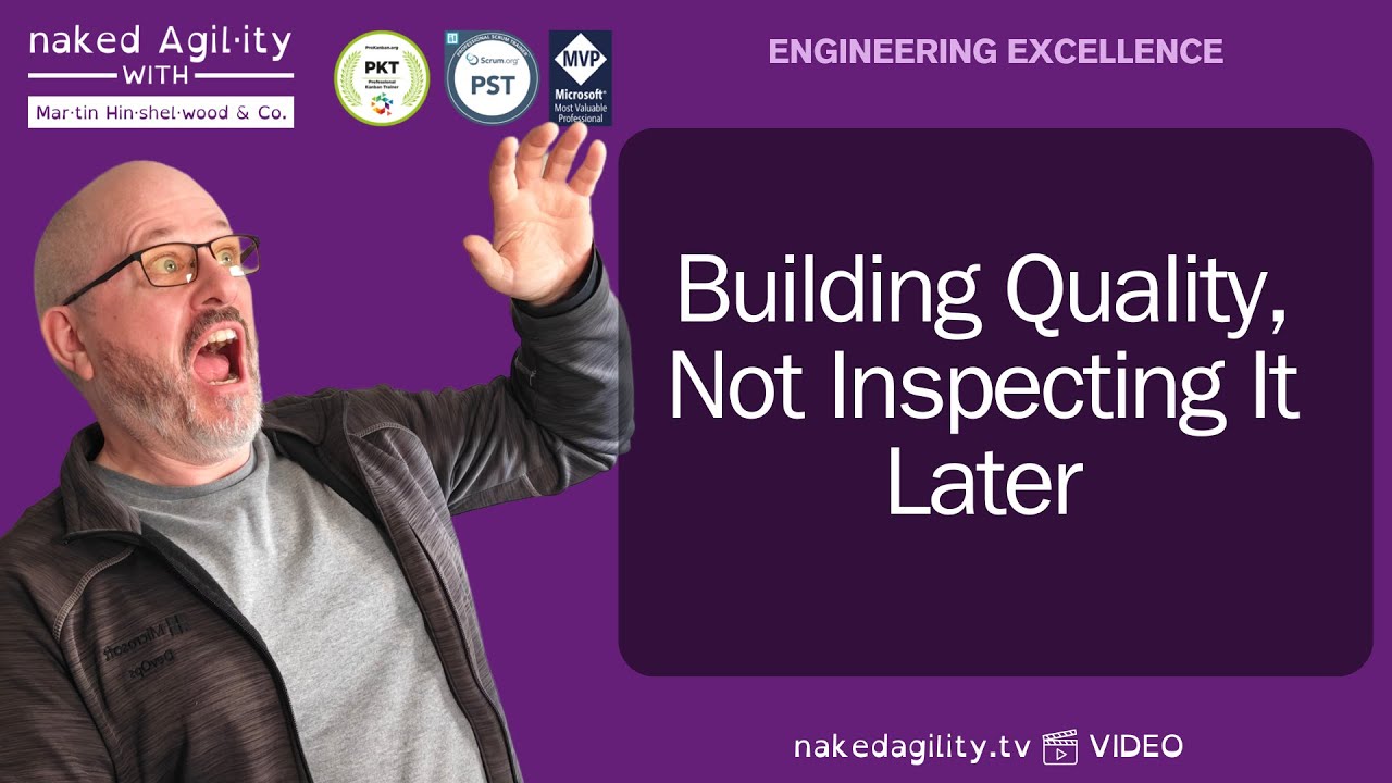 6  Building Quality In—Not Inspecting It Later