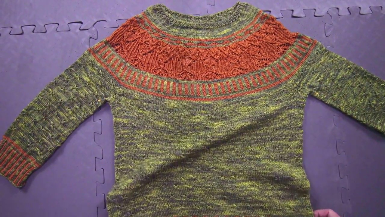 How to wet block a sweater knit in the round / super wash wool blocking a sweater