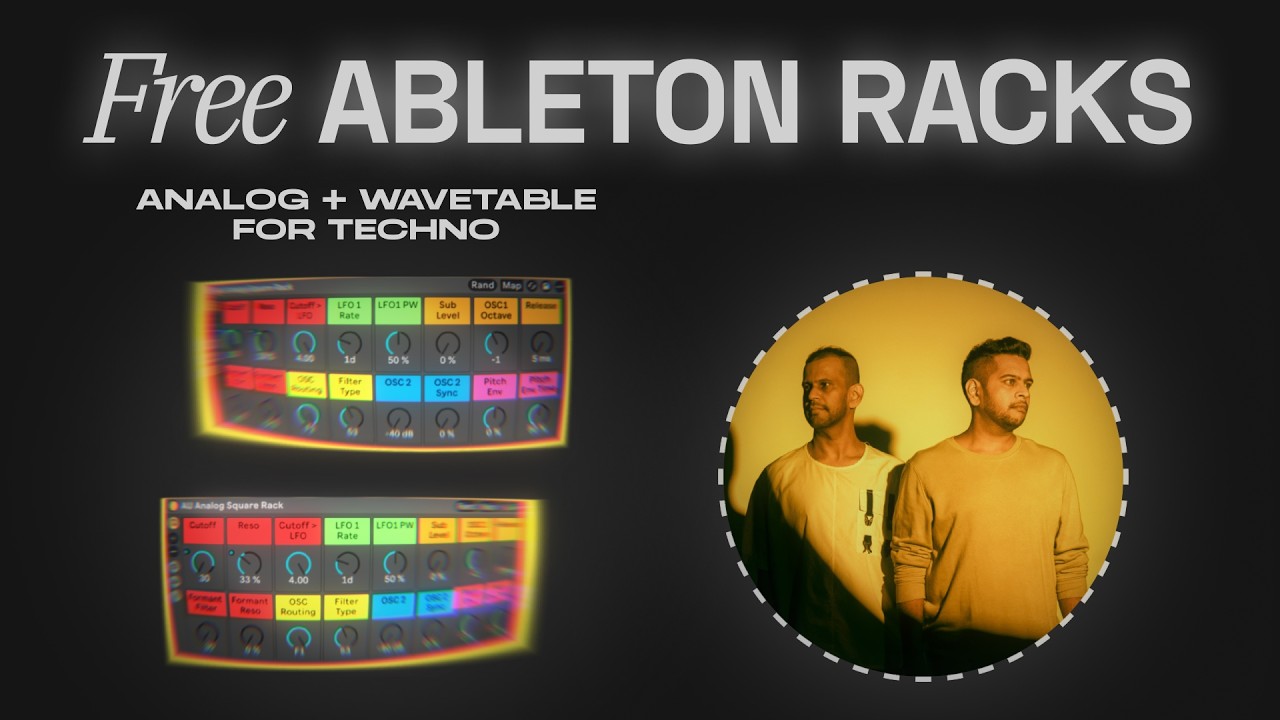 Darmowe Racksy do Ableton Live dla hipnotycznego techno (18 preset&oacute;w)