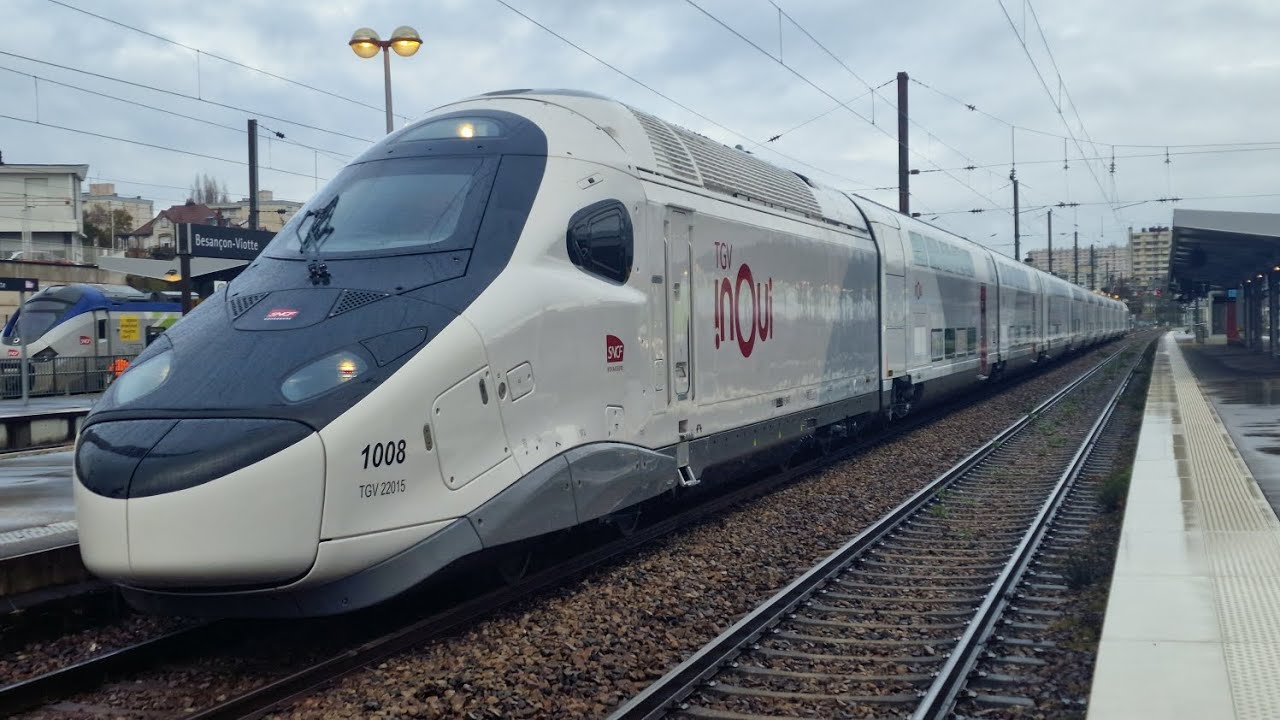 Essaie TGV M : Besançon Viotte - Culoz