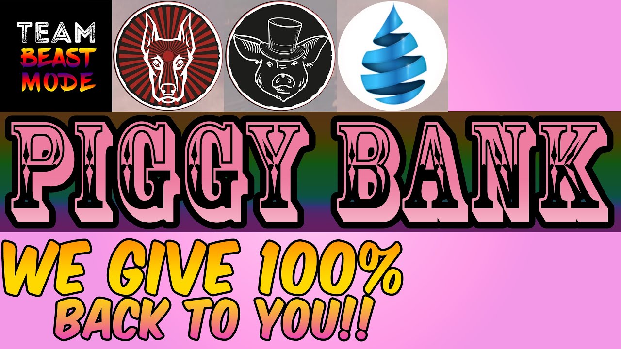 PIGGYBANK BY FOREX SHARK FINALLY IS OPENED!!  DRIP GARDEN FAUCET HOW TO MAKE PASSIVE INCOME 3%+/DAY