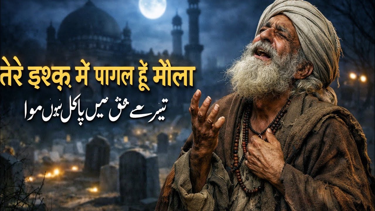 तेरे इश्क़ में पागल हूँ मौला | Tere Ishq Mein Pagal Hoon Maula | Romantic Sufi Qawwali 2026 🕌✨