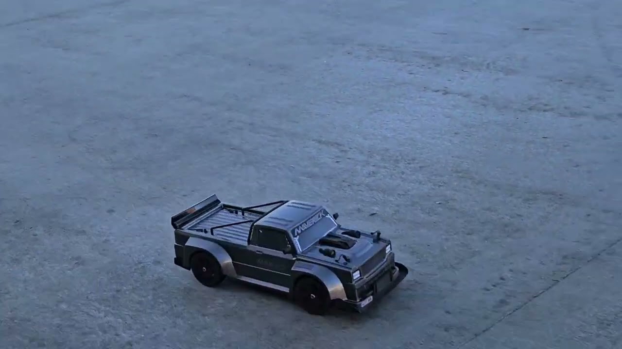 Fun rc cars tamiya tt02 . Rally style on ice 