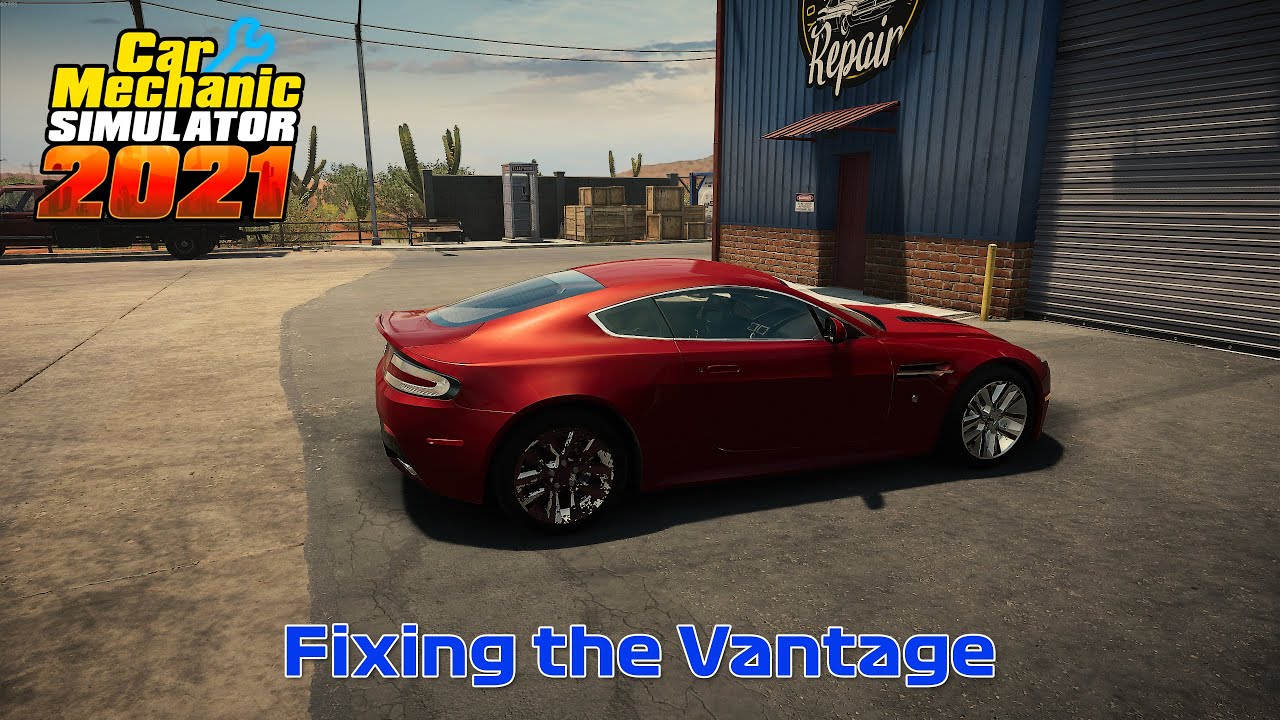 Car Mechanic Simulator 2021 - Fixing up an Aston Martin Vantage