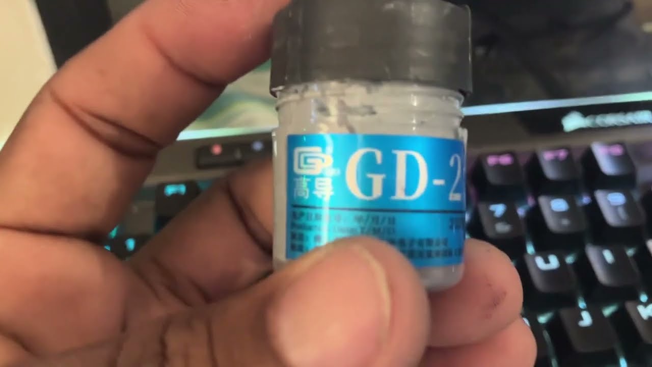 LA MEJOR PASTA TERMICA DE ALIEXPRESS , ESTO ES HIELO LIQUIDO😁😁😊🥶🥶🥶