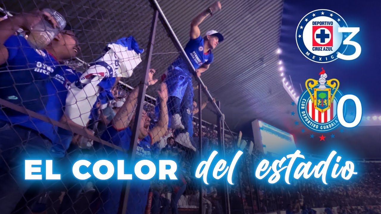 EL COLOR DEL ESTADIO ||  CRUZ AZUL VS CHIVAS || CLAUSURA 2024