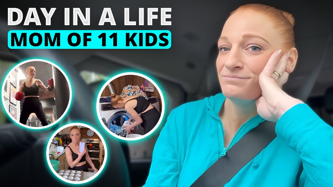 Day in A Life as a Mom with 11 KIDS! 😱🥵🫠