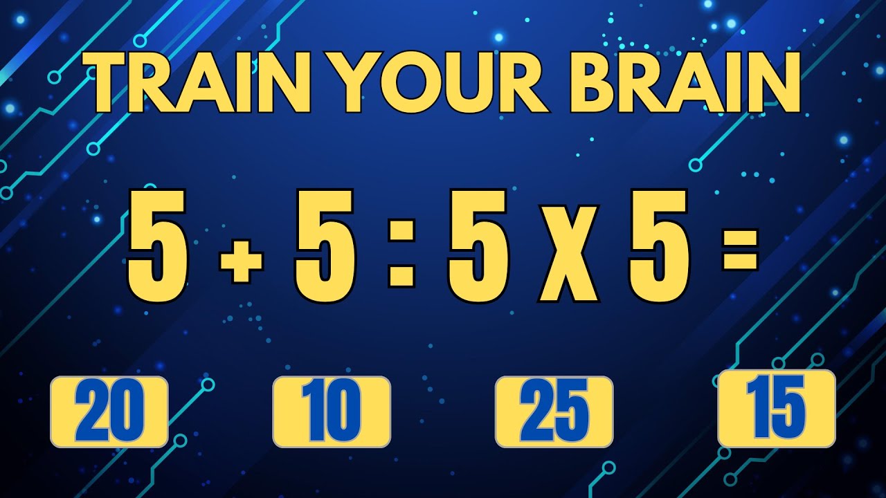 Daily Brain Training #1 | Can You Solve This?