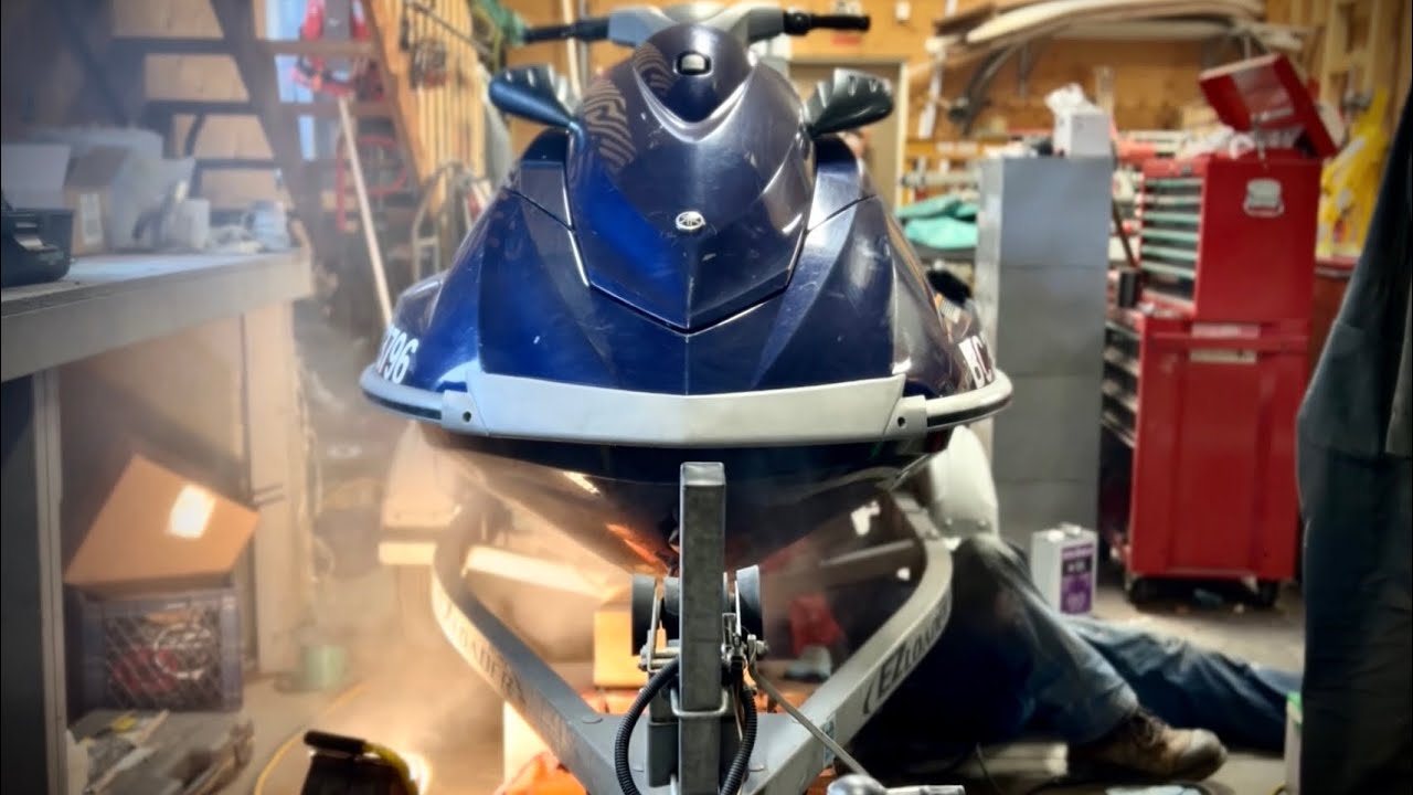NanoXcel Hull Maintenance on Yamaha Waverunner