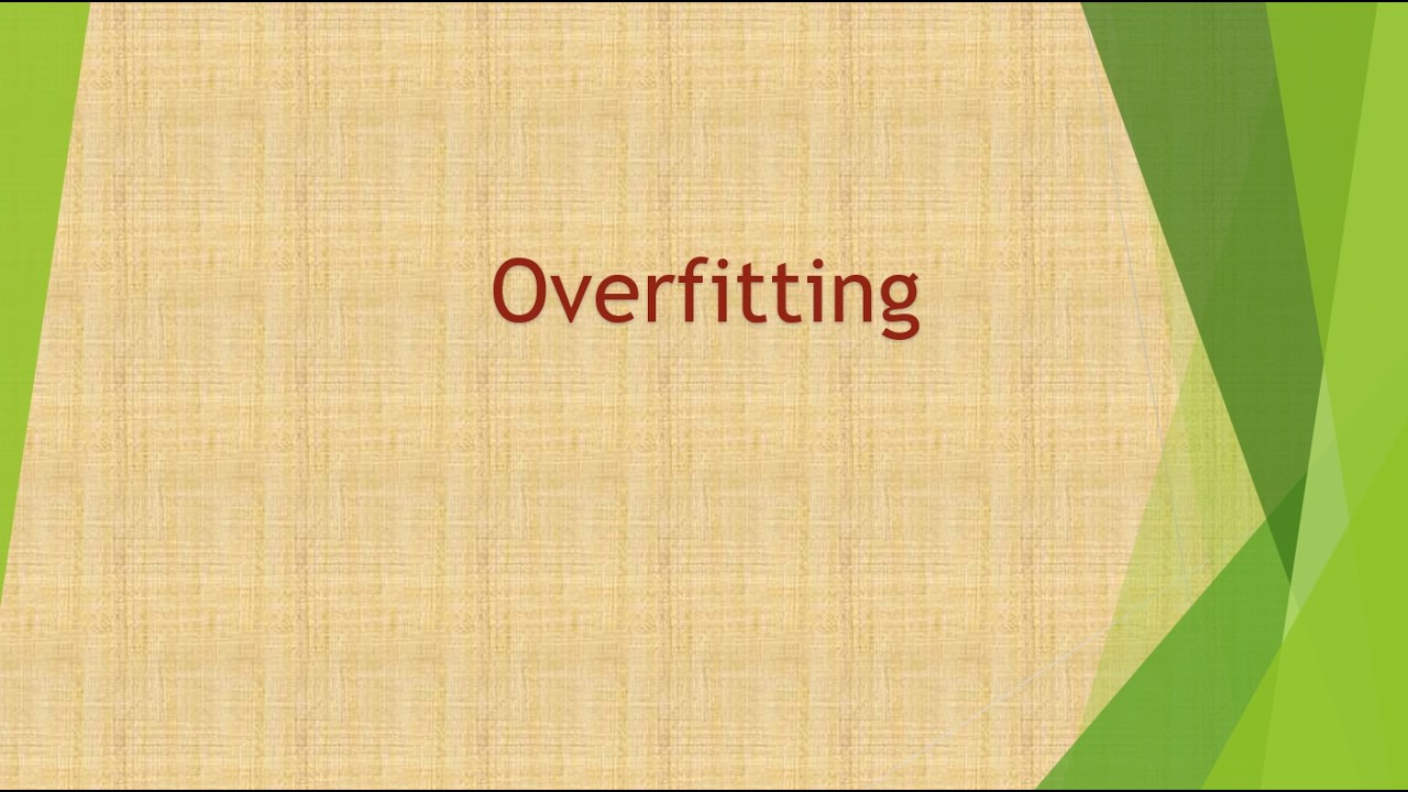 3 Overfitting