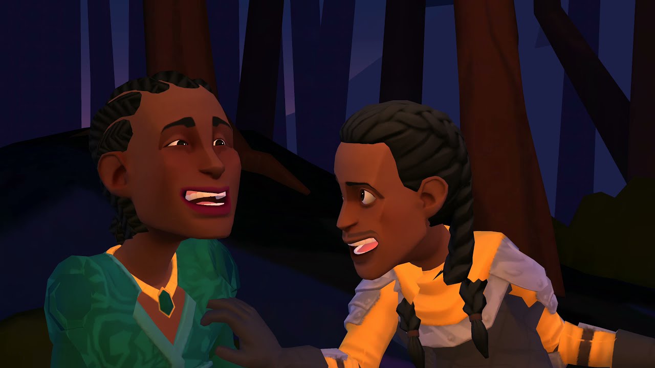 Les deuxième l'histoires et la fin de l'histoire de jumeaux en langue bambara
