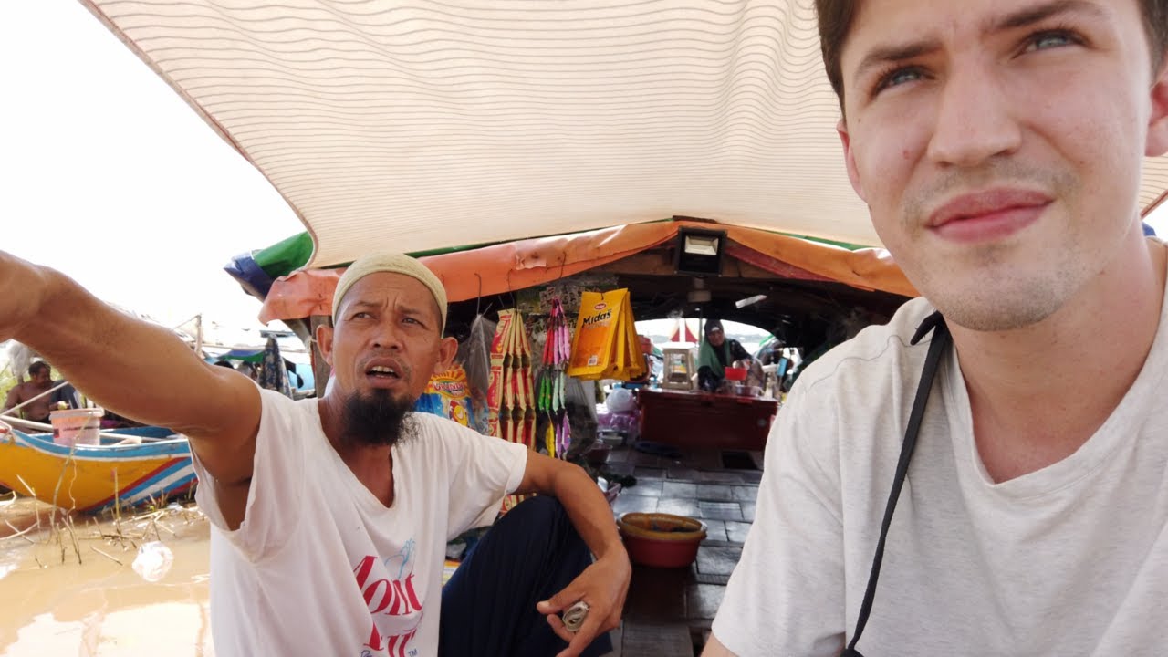 Life of the Muslim fishermen | Phnom Penh Cambodia