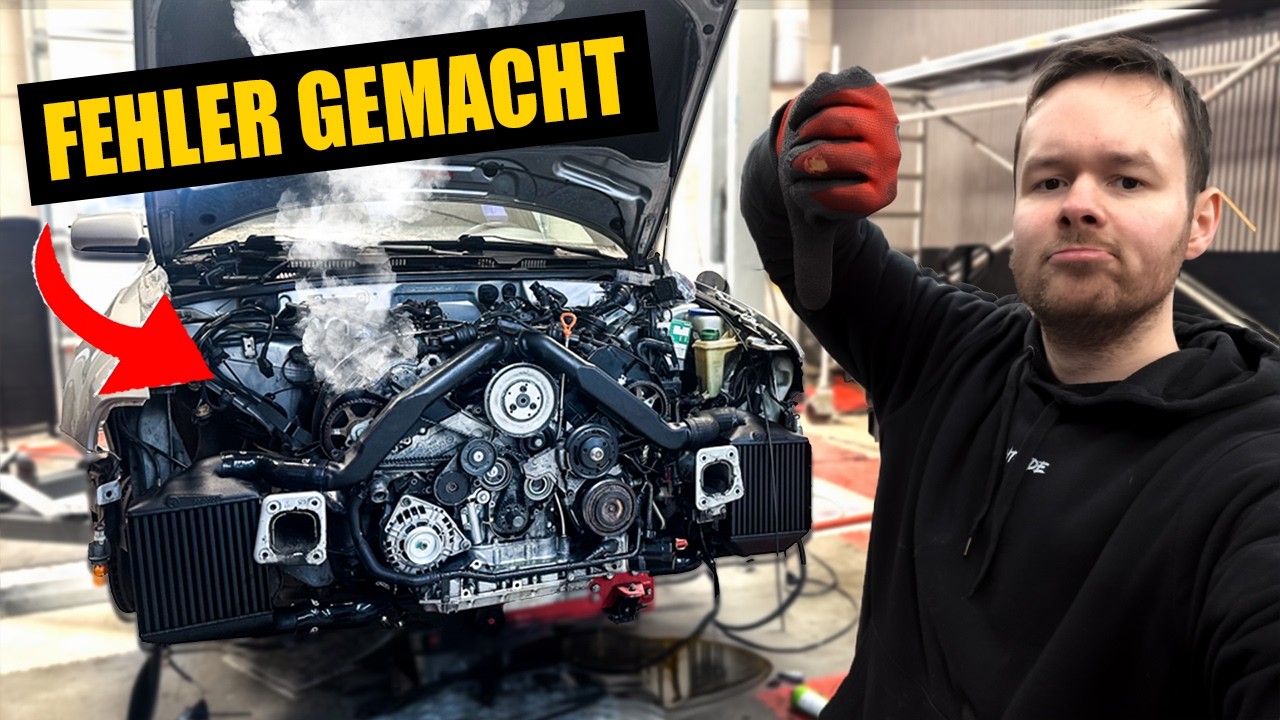 FEHLER beim MOTORENBAU: Erster Start gescheitert! 600 PS S4