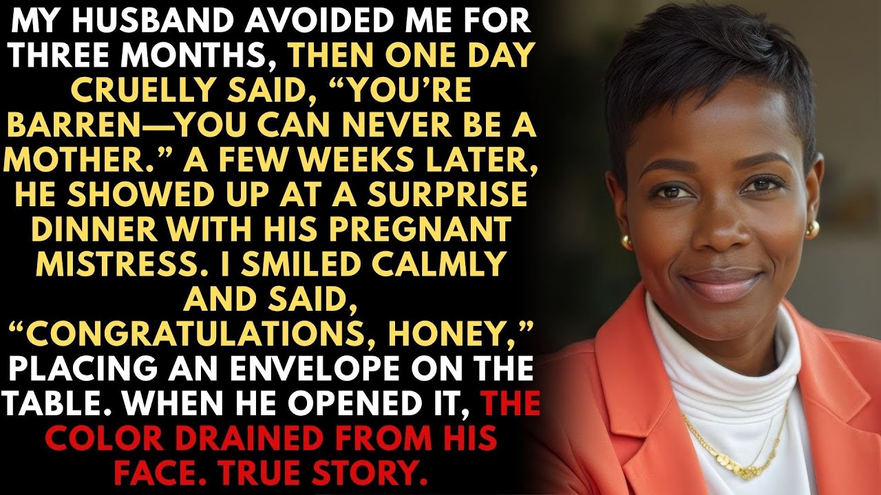 My Husband Called Me Barren&mdash;So I Brought A Binder To Our Dinner That Exposed His Lies