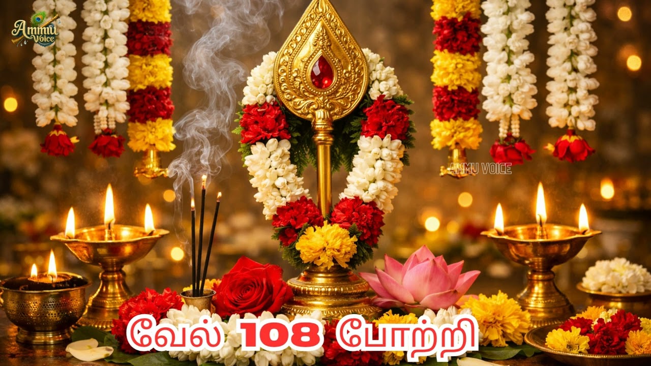 வேல் 108 போற்றி | முருகன் அருள் | Murugan Potri | Murugan songs 