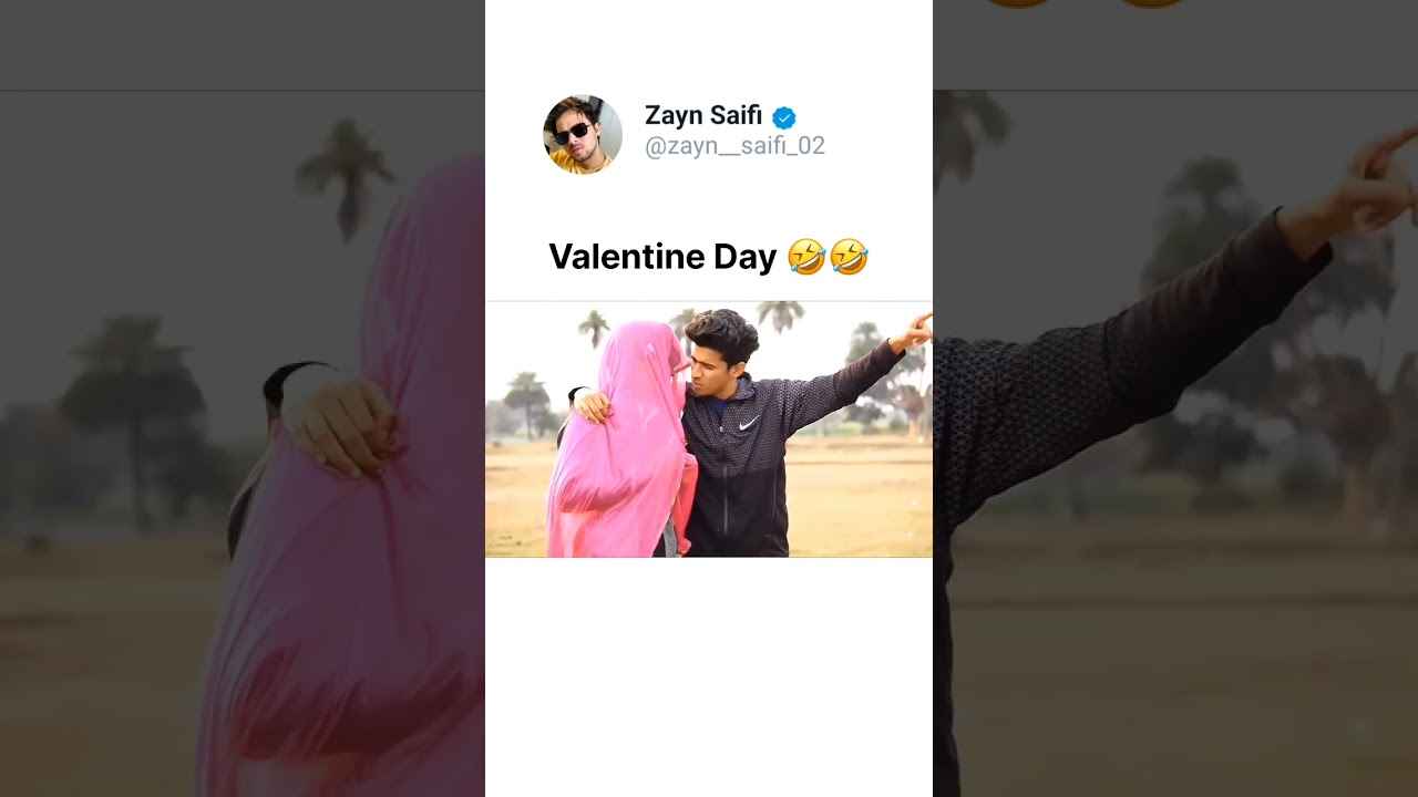 Tag your friend 🤣🤣#1 #remember#explorepage#valentineday#comady #r2h #r2hreels @zayn.saifi2