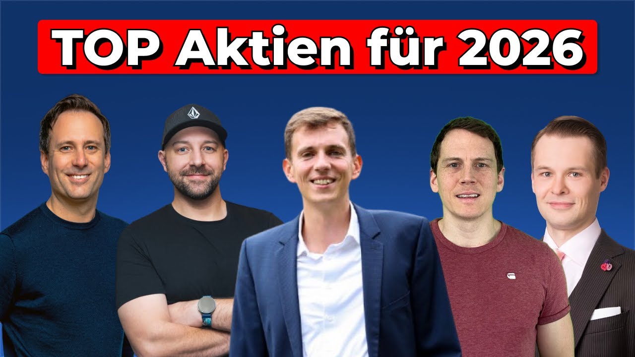 Top Picks 2026: Diese Investments & Aktien w&auml;hlen bekannte Finfluencer