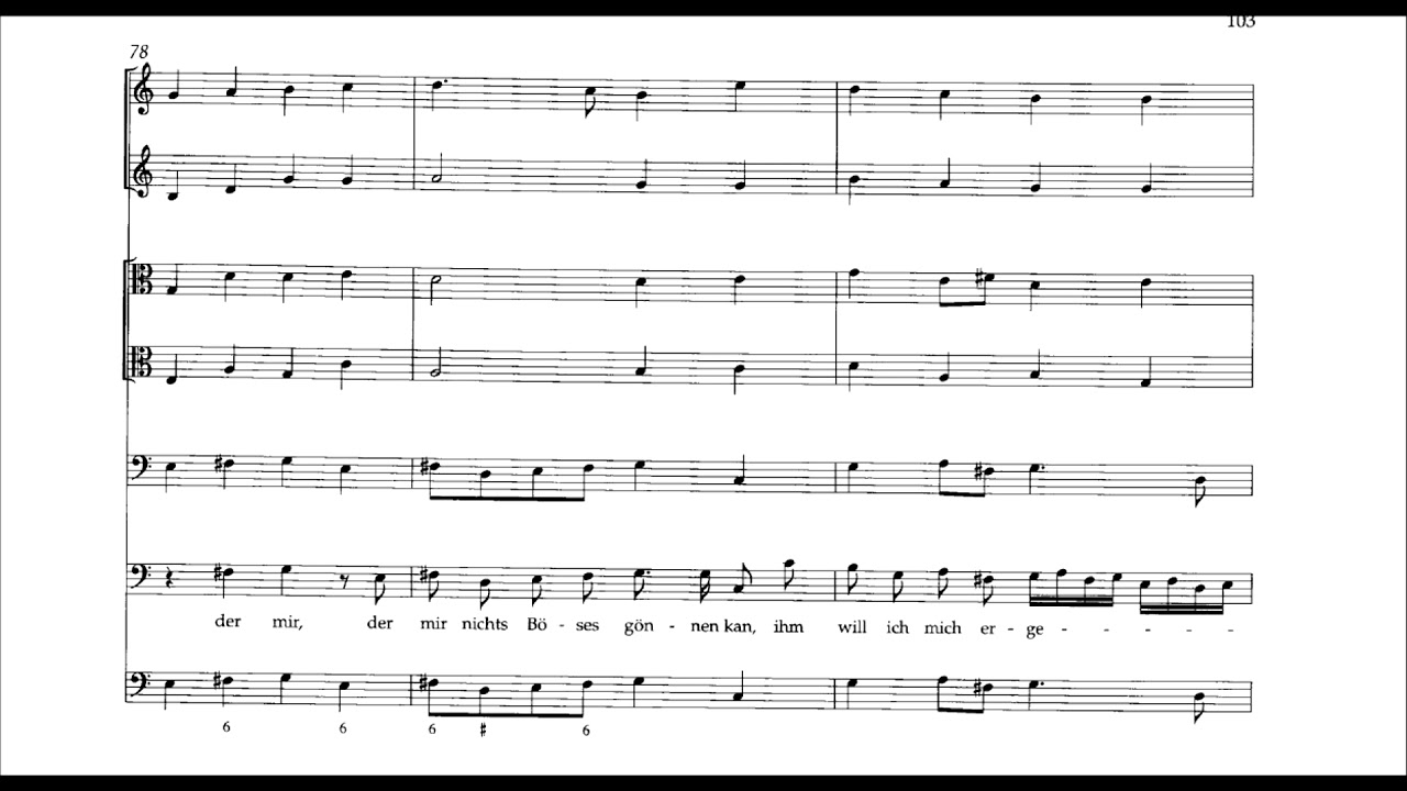 Johann Pachelbel: Cantata PWV 1217, &ldquo;Was Gott tut, das ist wohlgetan