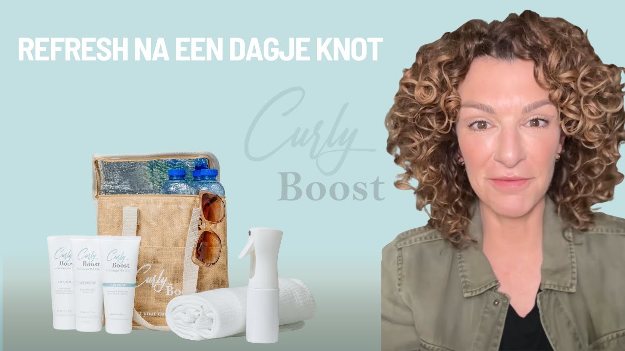 Refresh van je krullen ná een dagje knot