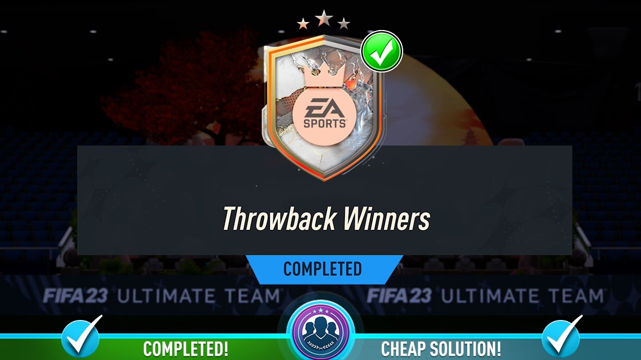 Throwback Winners SBC Completed - Cheap Solution & Tips - Fifa 23