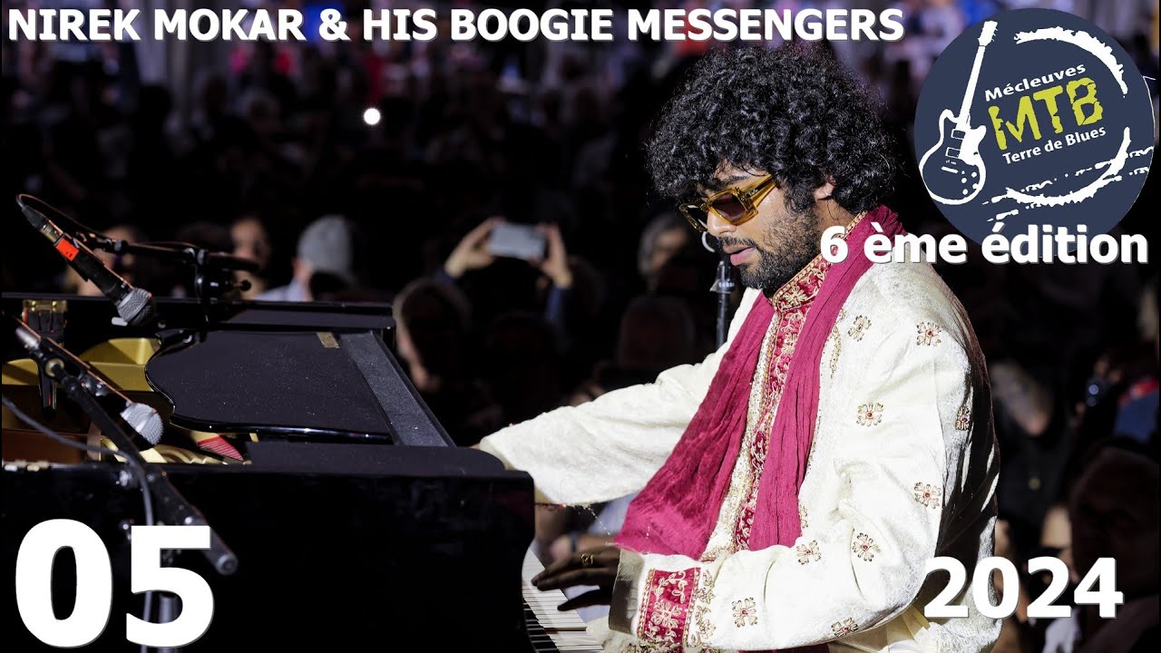 NIREK MOKAR & HIS BOOGIE MESSENGERS - Festival International Mécleuves Terre de Blues