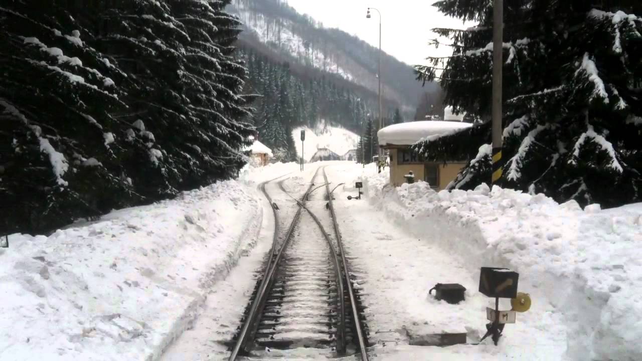 Turčianske Teplice - Banská Bystrica, zima