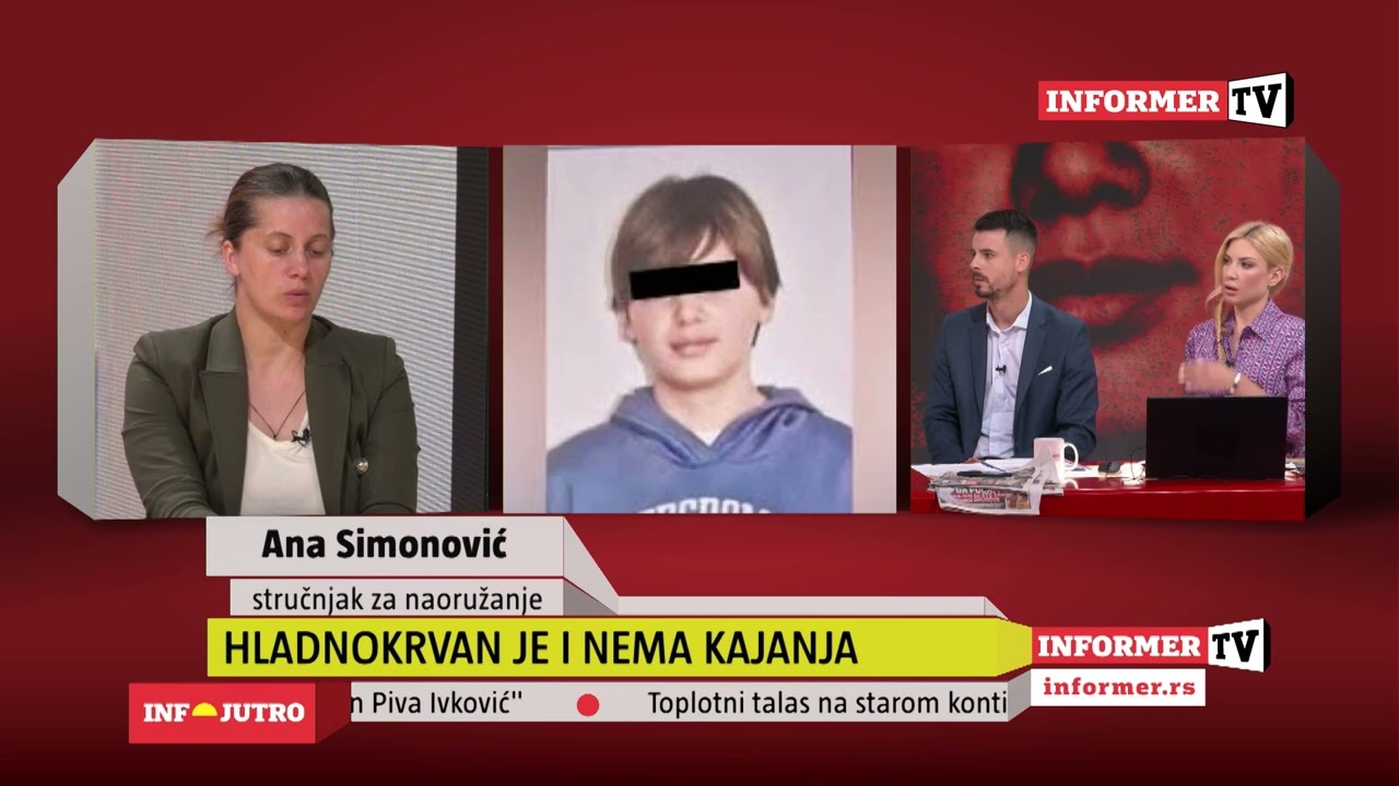 INFO JUTRO - Specijal o Kosti K: U slučaju dečaka-ubice zatajila je porodica, ne društvo!