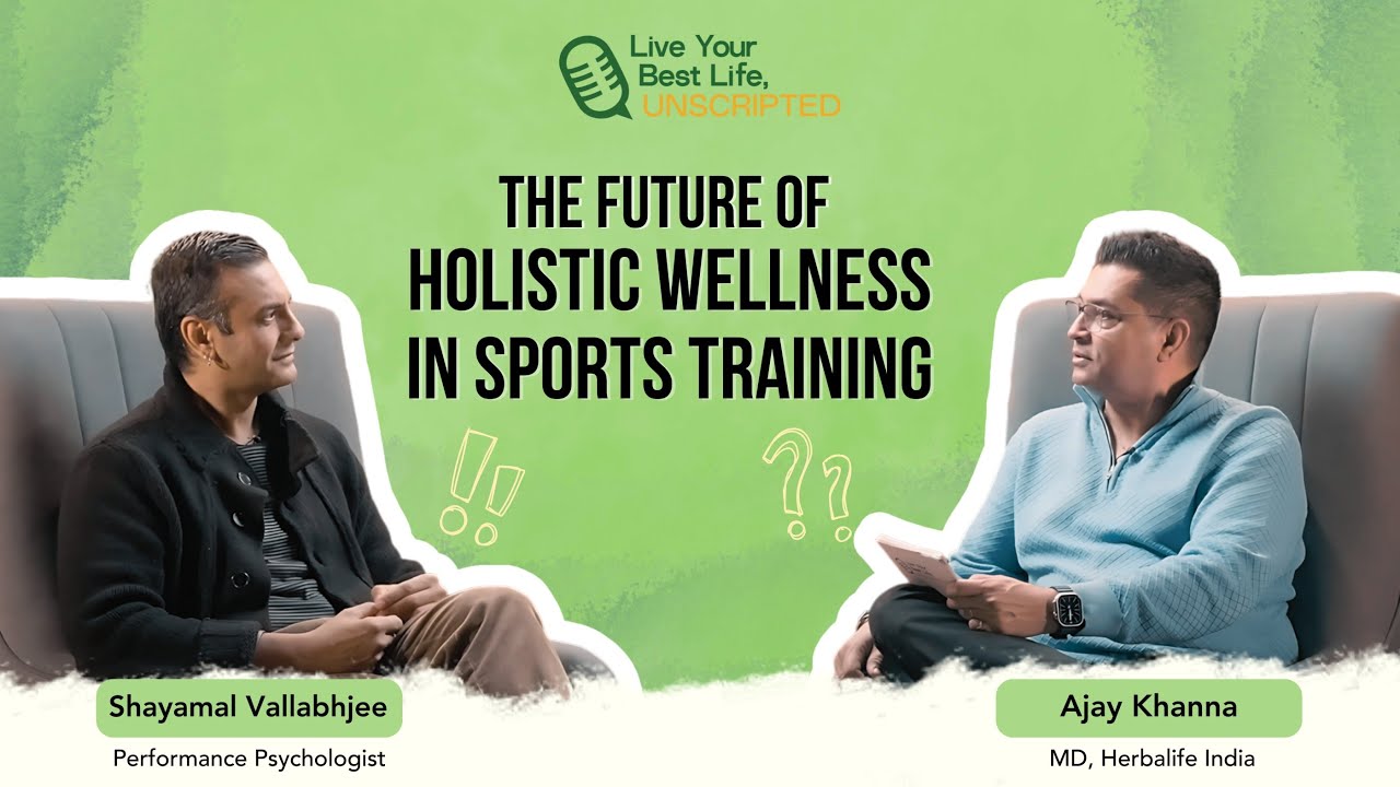 Live Your Best Life, Unscripted – The Future of Holistic Wellness in Sports ft. Shayamal Vallabhjee
