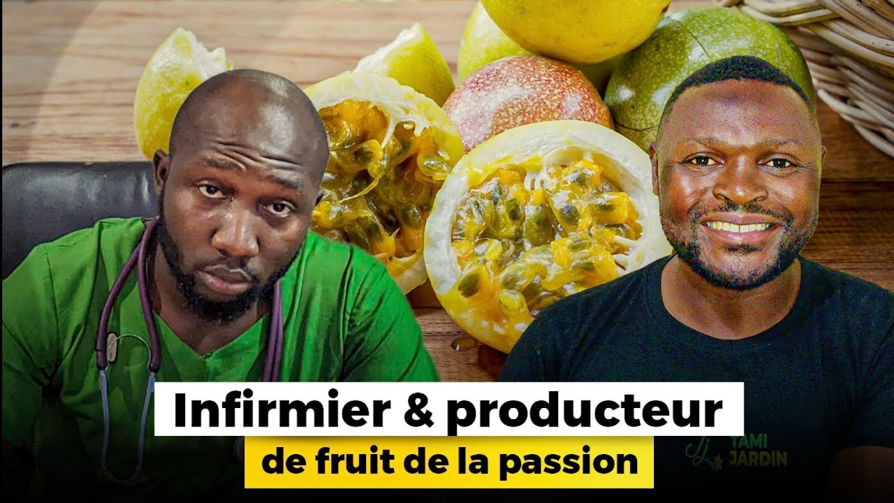 Infirmier diplômé d'État et producteur de fruit de la passion