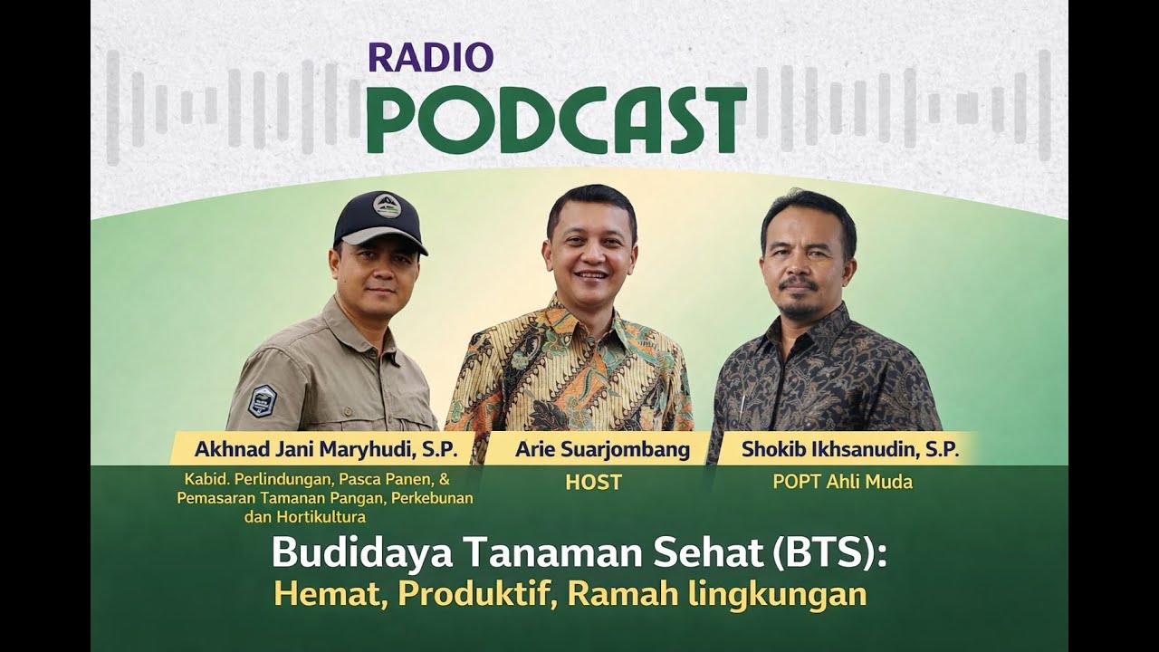 Budidaya Tanaman Sehat (BTS) : Hemat, Produktif, Ramah Lingkungan