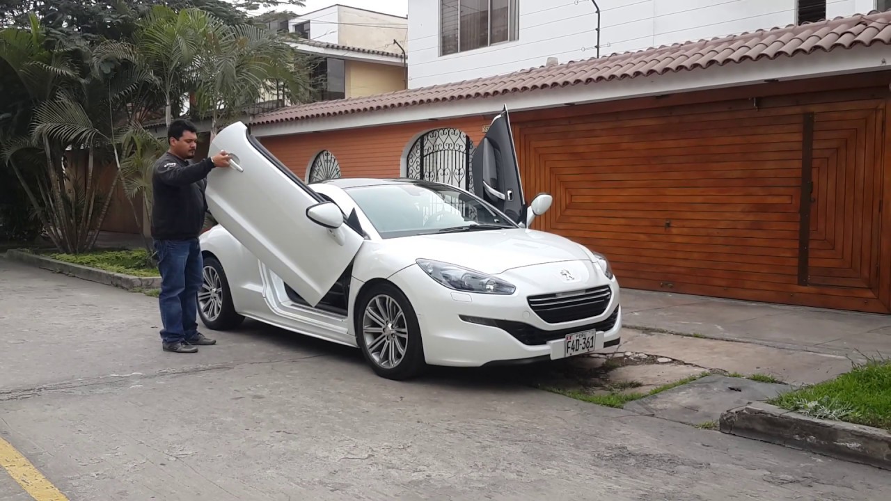 PEUGEOT RCZ LAMBO DOORS 100% bolted
