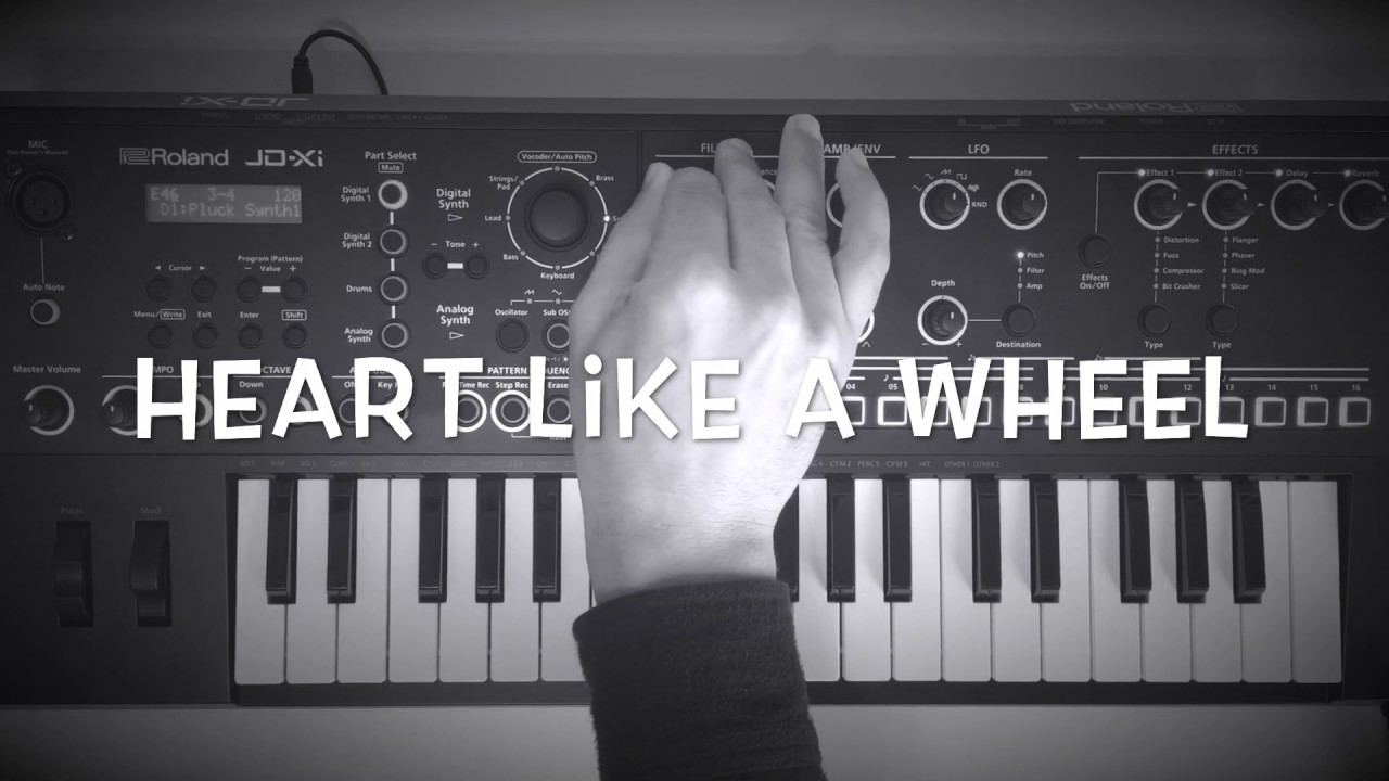HEART LIKE A WHEEL (Human League) Synth Cover Roland JD-Xi