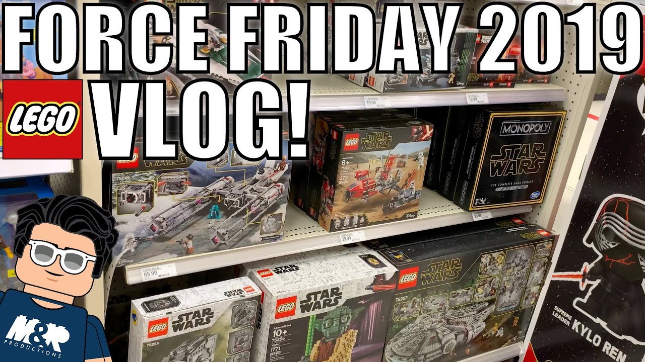 LEGO Star Wars Triple Force Friday At Target! Buying The iPhone 11 Pro | MandRproductions LEGO Vlog!
