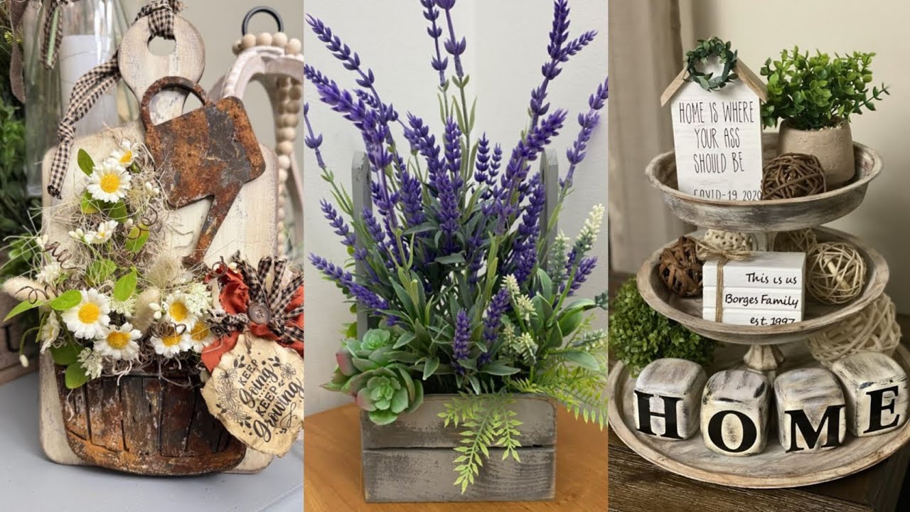 Thrifty Charm Decor Shabby Chic Vintage Rustic Home | Thrift Flip on a Budget