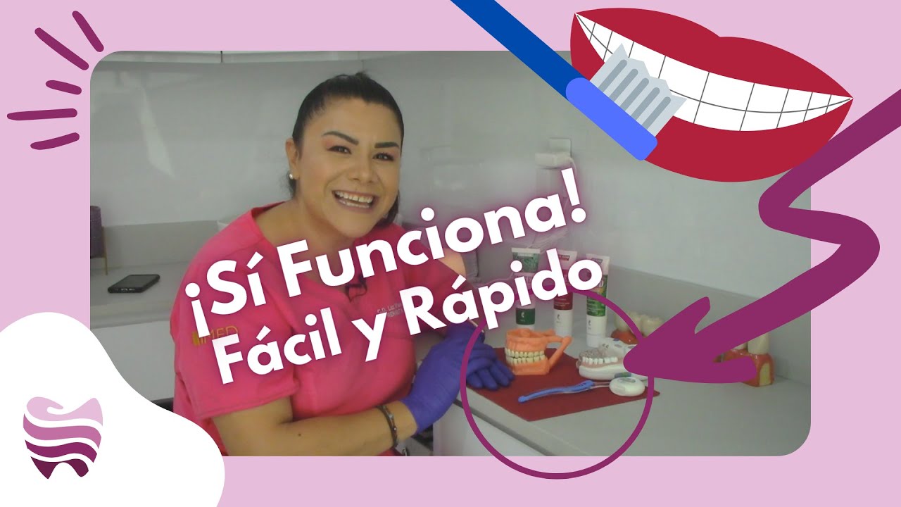 La MEJOR TÉCNICA para CEPILLAR TUS DIENTES (PASO A PASO)