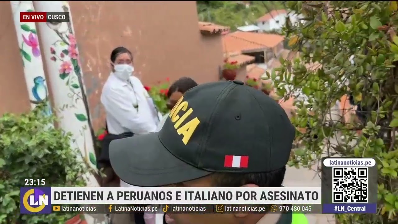 Detienen a peruanos e italianos por asesinato en Cusco