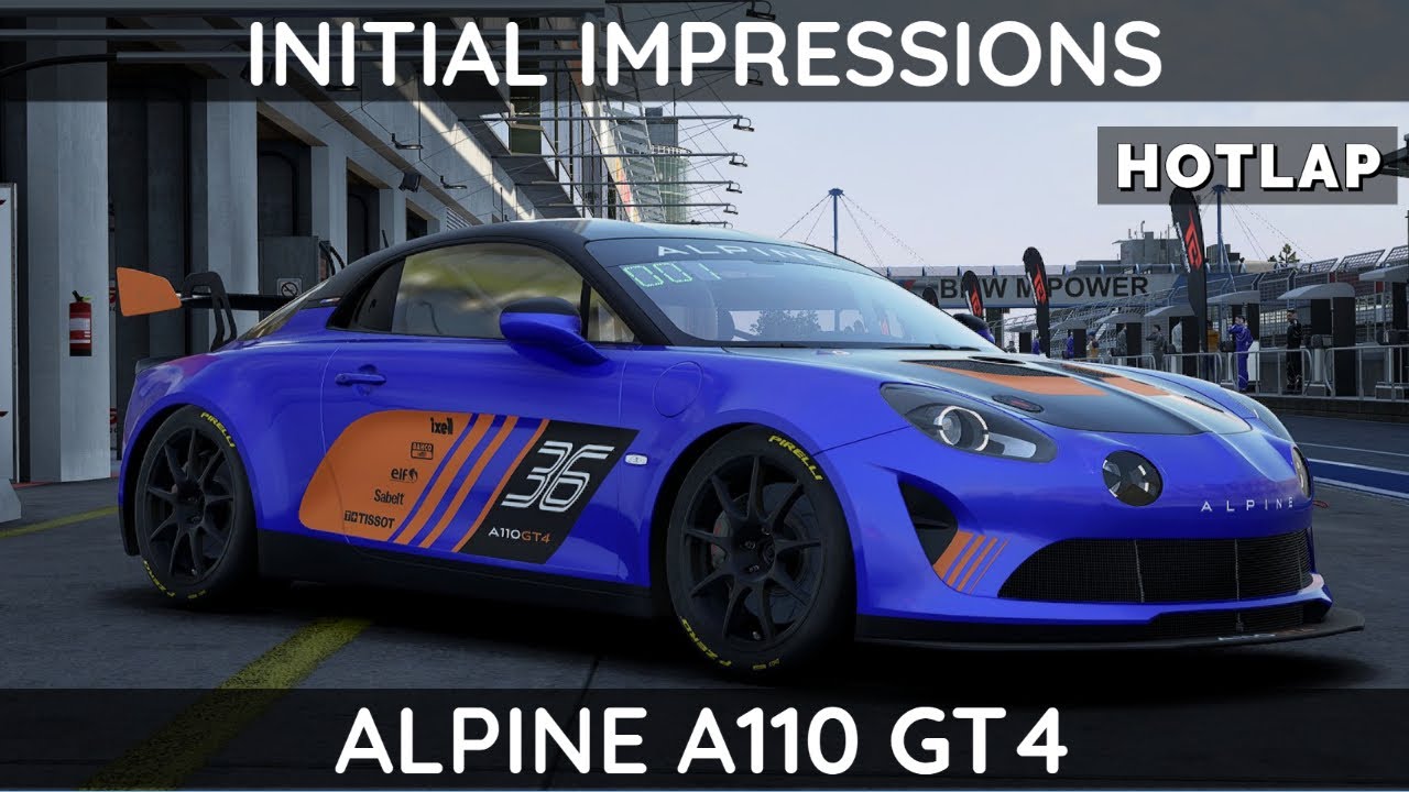 ACC: Alpine A110 GT4 | Initial Impressions | Hotlap |