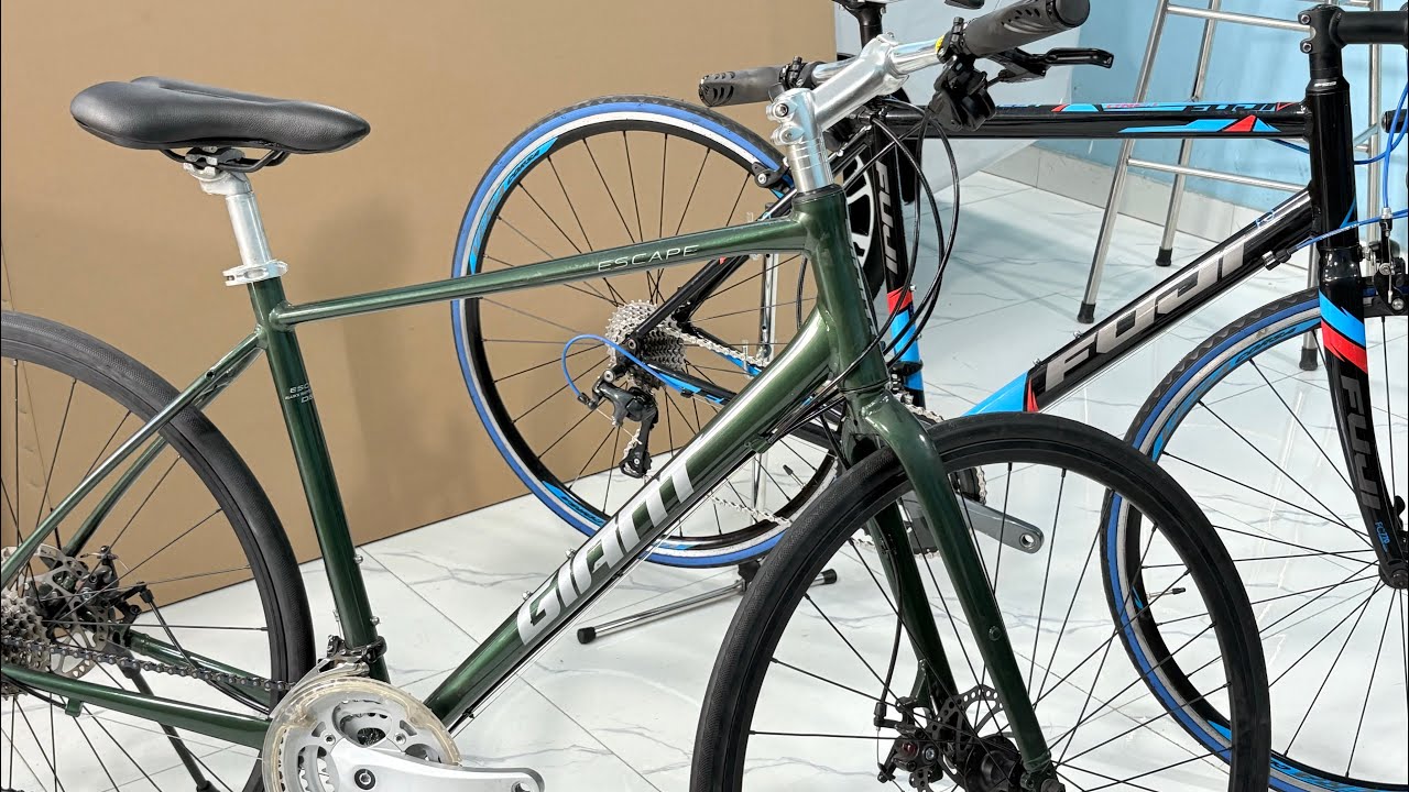 (2/3) Xe đạp Nội địa Nhật giá TỐT GIANT Disc, FUJI Newest Tiagra Rất ĐẸP. 0975158377