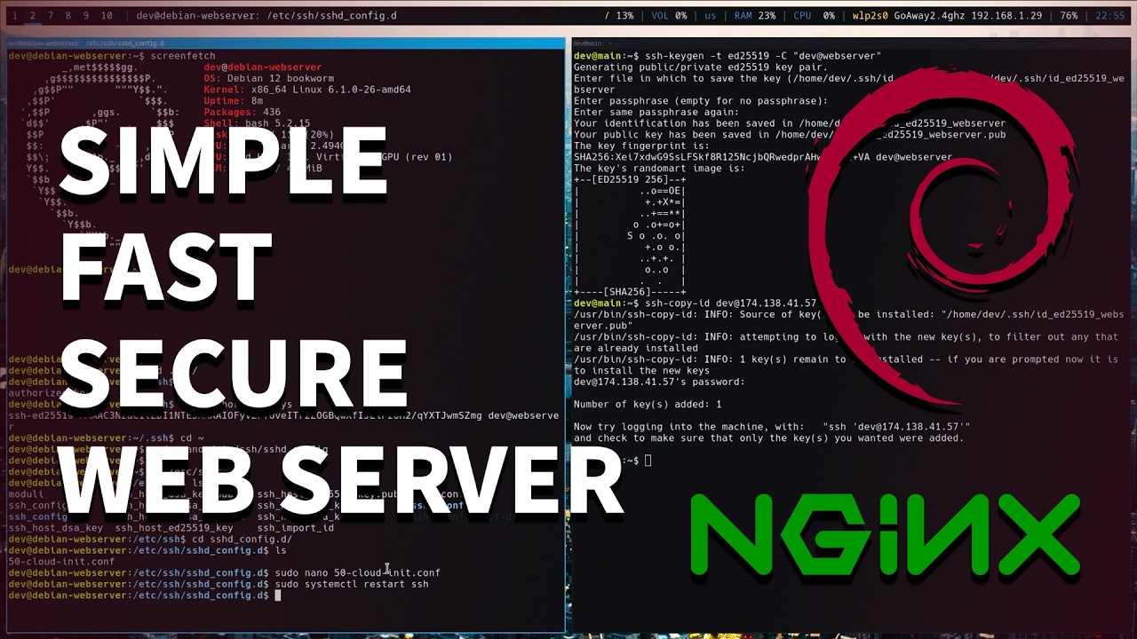 How to Set Up an Nginx Web Server on Debian &ndash; Step-by-Step Tutorial