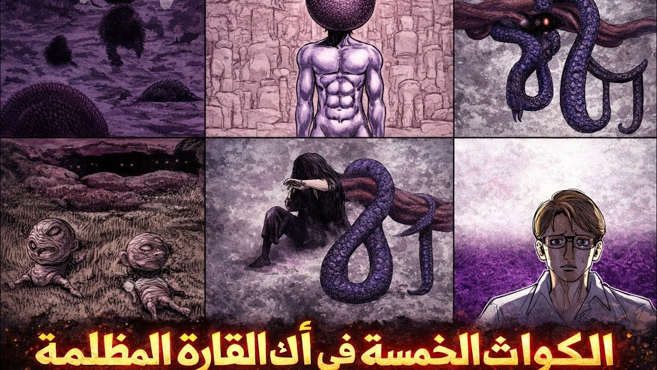 الكوارث الخمس في أنمي هانتر 😱☠️