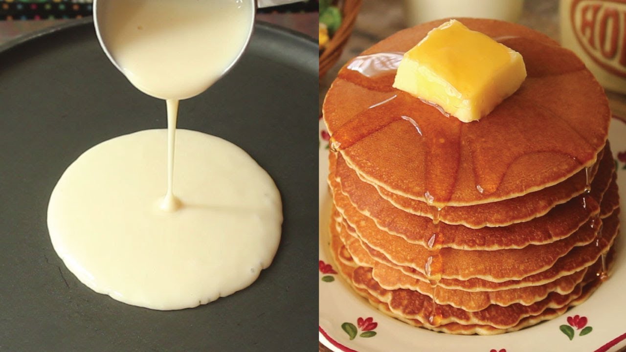 Soft and Fluffy Pancakes 😍 Recipe By Chef Hafsa