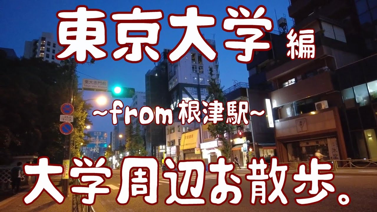 東京大学　編　大学周辺お散歩。
