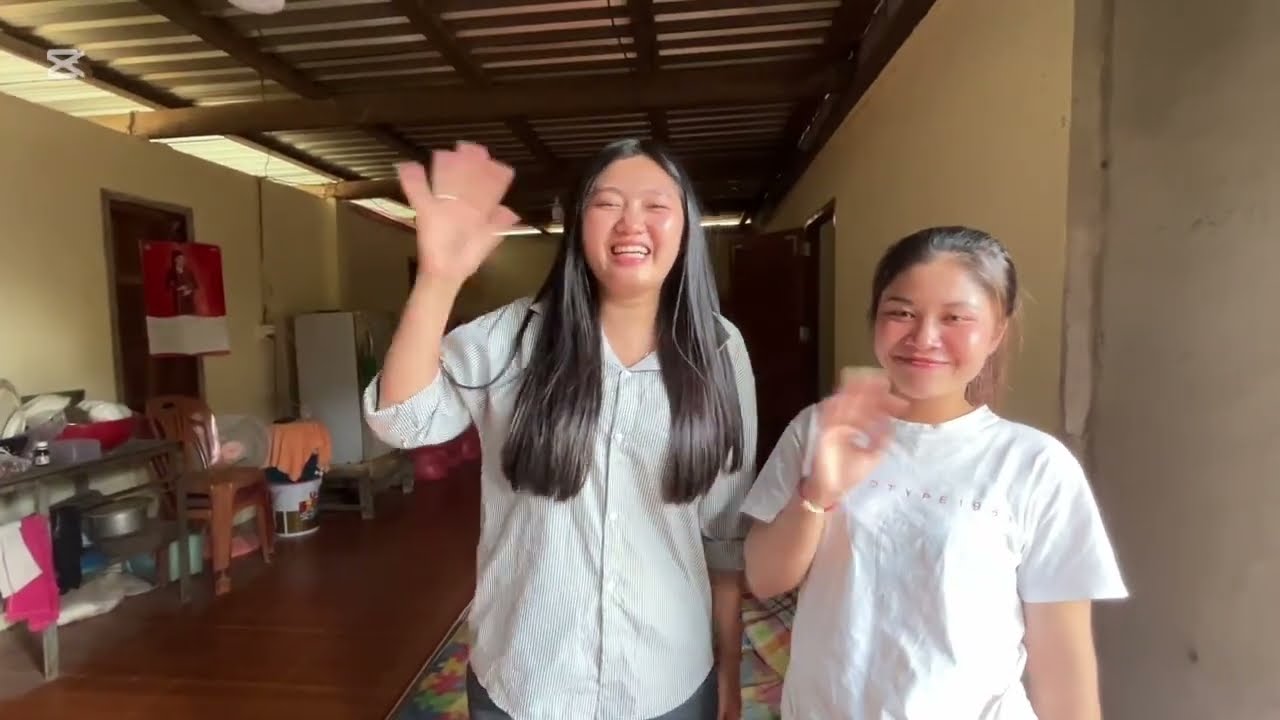 สาวลาวจากชนบท ￼ระหว่างน้าสาวกับหลานสาวทุกคนจะเลือกใคร 555￼